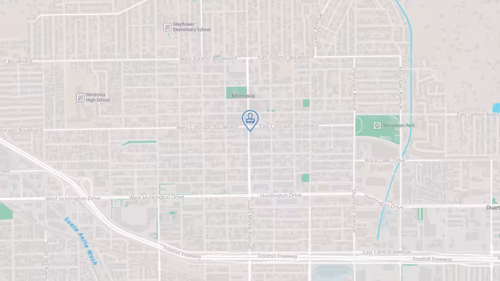 Round D Clock Notary Public photo